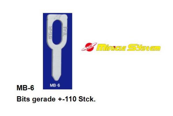 MB-6 Bits gerade +-110 Stck. (39,00€ Netto)